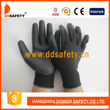 Black Nylon Blak Nitrile Foam Glove Dnn469